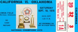 1976_College_Football_Oklahoma vs. California_Owen Field_National Champions 75